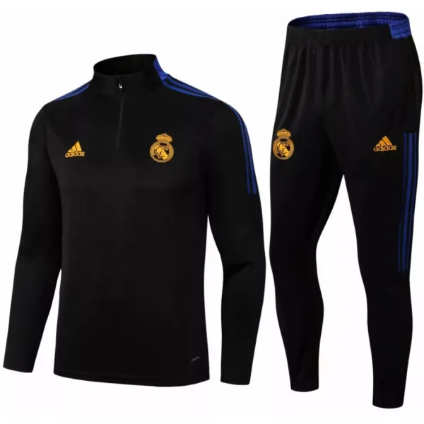 Kit treinamento Real Madrid 2021 2022 Adidas oficial Preto